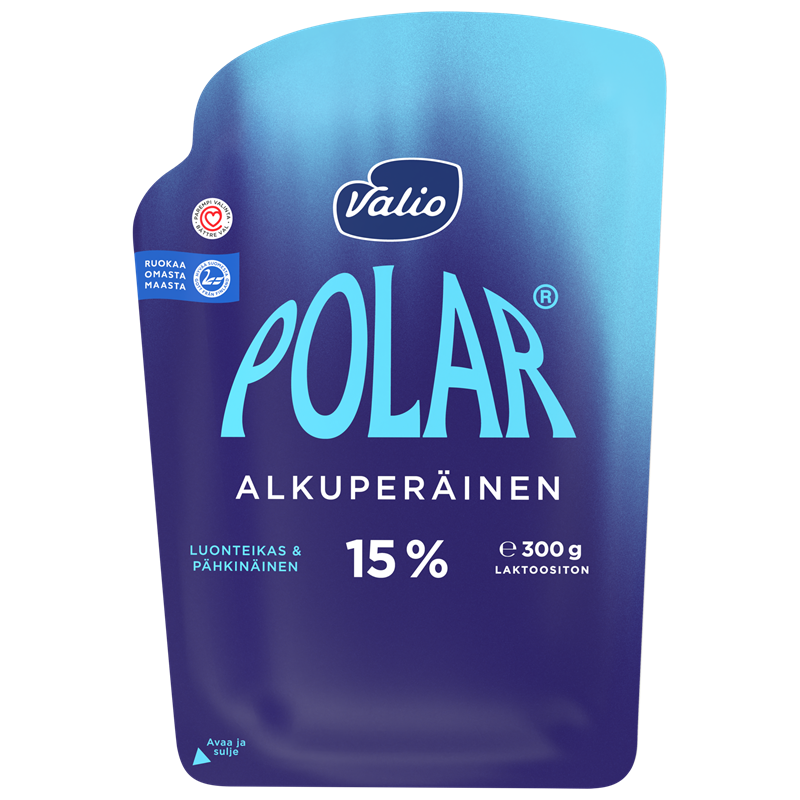 Valio Polar® Alkuperäinen 15 % juustoviipale e300 g