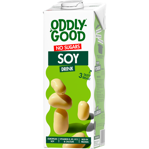 Oddlygood® soijajuoma 1 l no sugars UHT