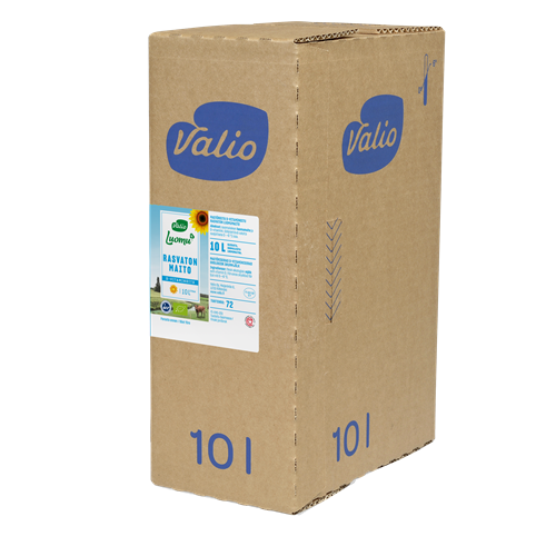 Valio Luomu™ D-vitaminoitu rasvaton maito 10 l novobox