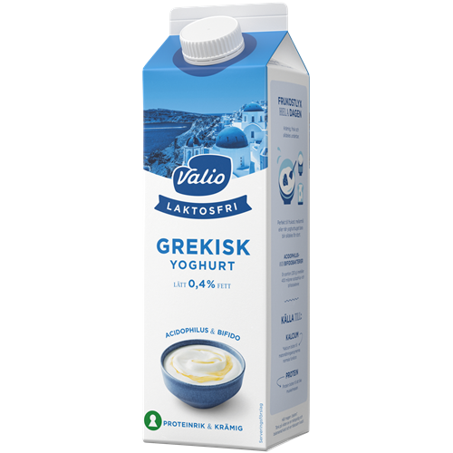 Valio Laktosfri grekisk yoghurt naturell 0,4%