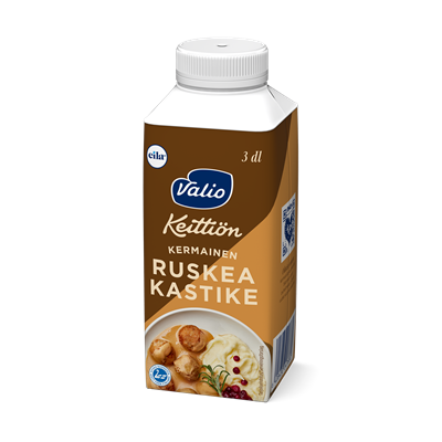 Valio Keittiön kermainen ruskea kastike 3 dl laktoositon