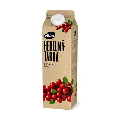 Valio Hedelmätarha® puolukkamehu 1 l
