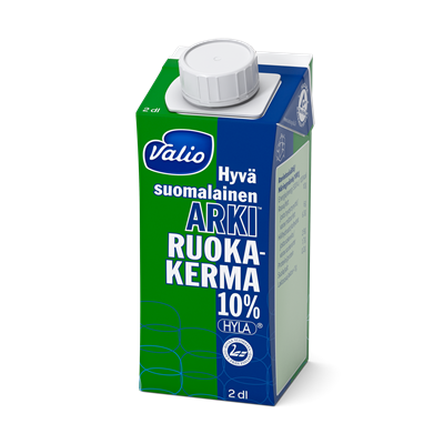 Valio Hyvä suomalainen Arki® ruokakerma 10 % UHT HYLA® 2 dl