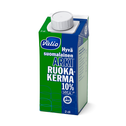 Valio Hyvä suomalainen Arki® ruokakerma 10 % UHT HYLA® 2 dl