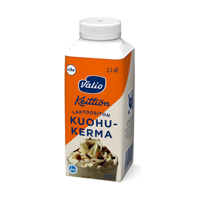 Valio Keittiön kuohukerma laktoositon 3,3 dl
