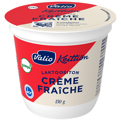 Valio Keittiön crème fraîche laktoositon, luomu 150 g