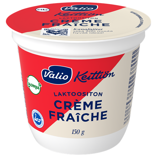 Valio Keittiön crème fraîche laktoositon, luomu 150 g