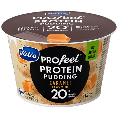 Valio PROfeel® Protein კარამელის პუდინგი 180გ