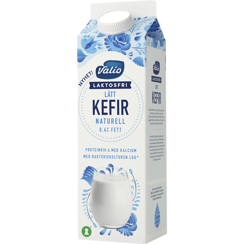 Valio Laktosfri kefir naturell 0,4% 1000 g
