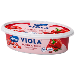 Valio Viola® paprika-chili tuorejuusto laktoositon e200 g