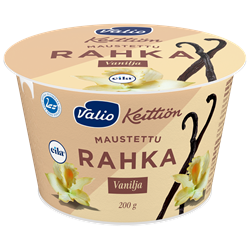 Valio Keittiön maustettu rahka vanilja laktoositon 200 g