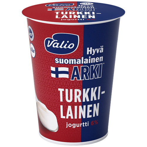 Valio Hyvä suomalainen Arki® turkkilainen jogurtti 6 % laktoositon 400 g