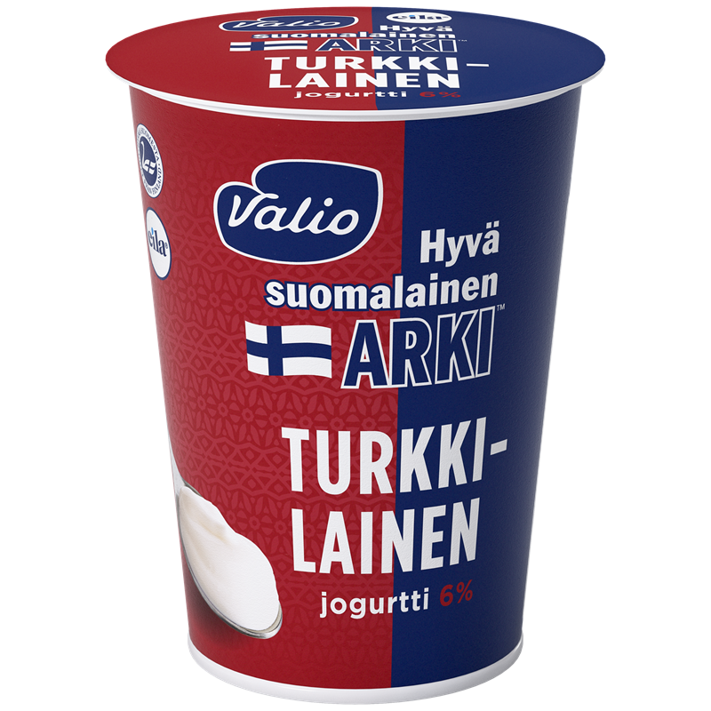 Valio Hyvä suomalainen Arki® turkkilainen jogurtti 6 % laktoositon 400 g