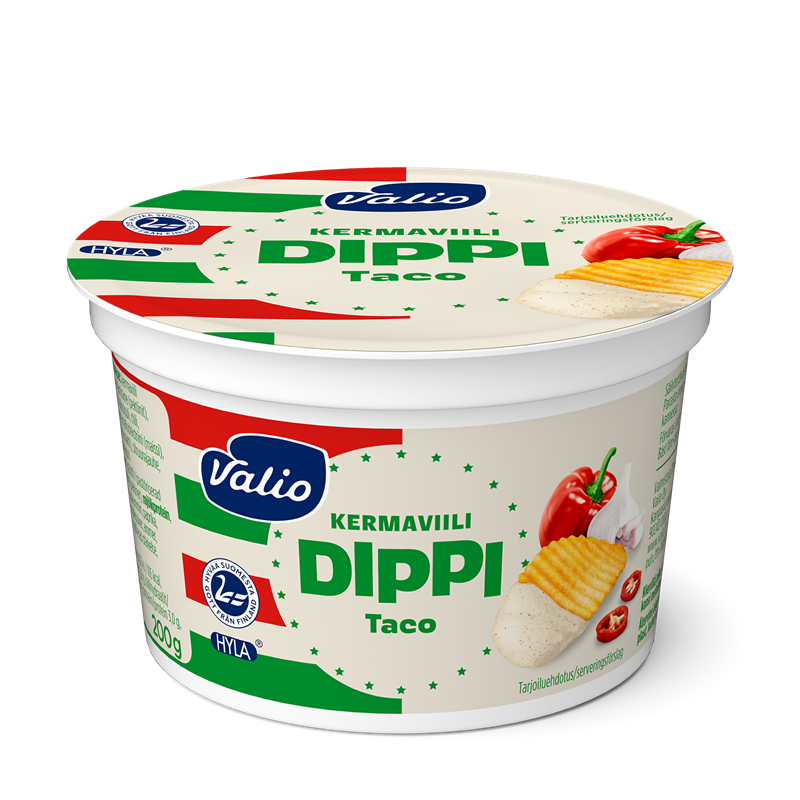 Valio kermaviilidippi Taco HYLA® 200 g