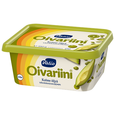Valio Oivariini® kolme öljyä levite vähärasvaisempi laktoositon 550 g