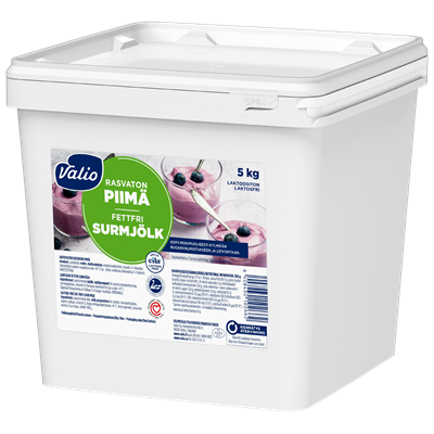 Valio rasvaton piimä 5 kg laktoositon