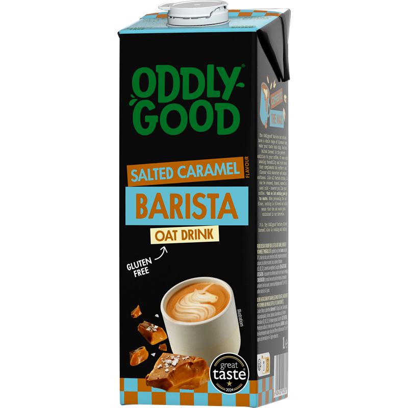 Oddlygood® Barista havredryck 1 l caramel glutenfri