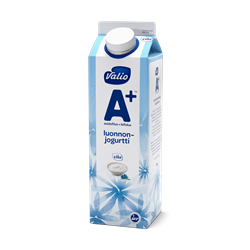 Valio A+™ luonnonjogurtti maustamaton laktoositon 1 kg