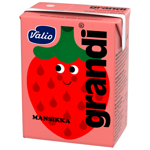 Valio Grandi® mansikka mehujuoma 2 dl