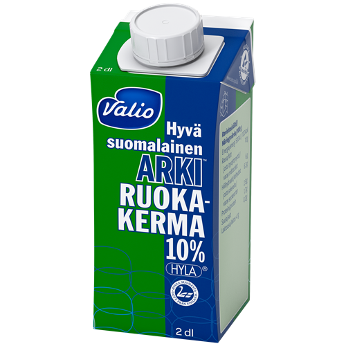 Valio Hyvä suomalainen Arki® ruokakerma 10 % UHT HYLA® 2 dl