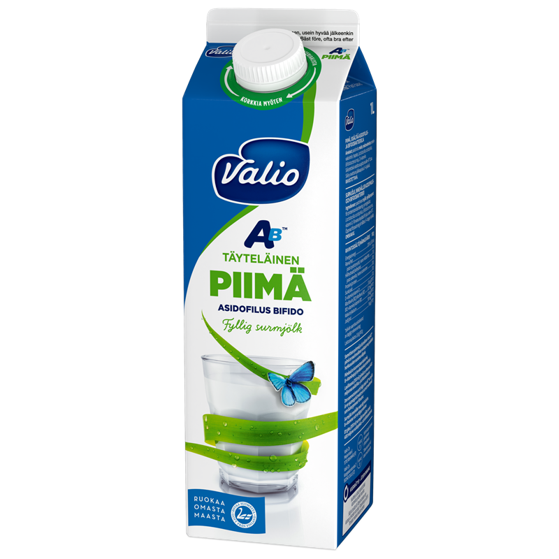 Valio AB™ piimä 1 l (Asidofilus-Bifido)