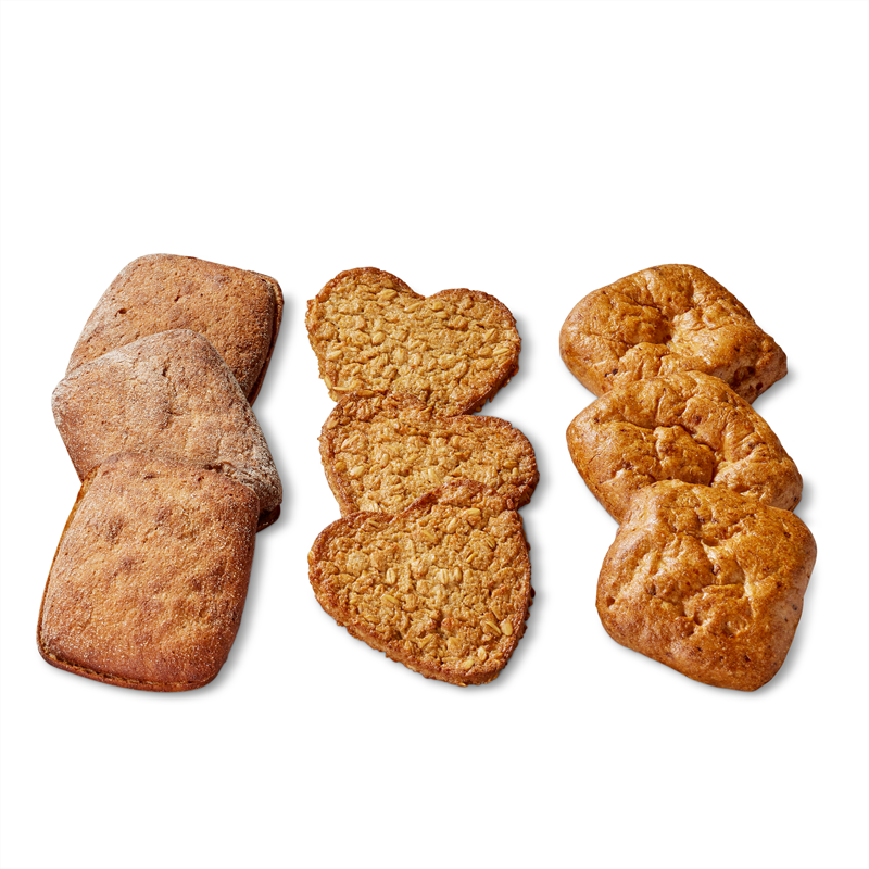 Valio gluteeniton leipävalikoima 45-70 g x 30 / 1,65 kg