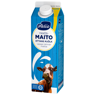 Valio vapaan lehmän ykkösmaito 1 l