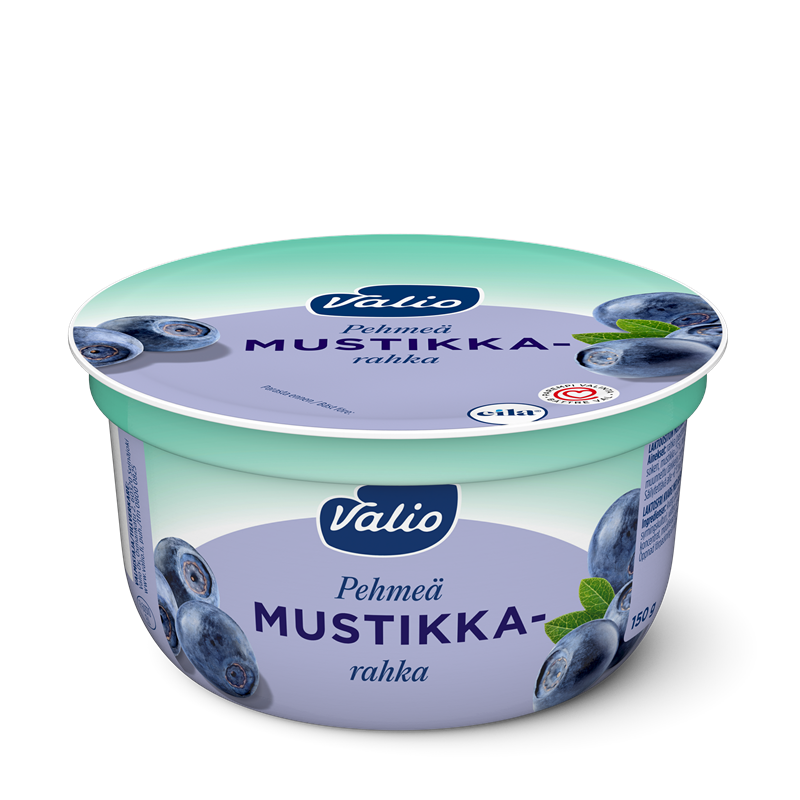 Valio pehmeä rahka mustikka laktoositon 150 g
