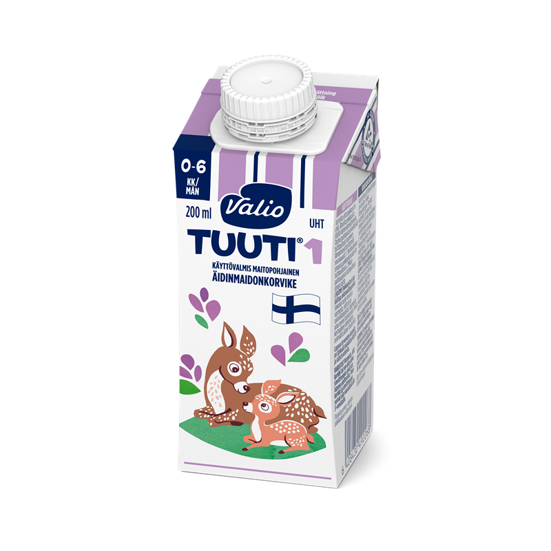 Valio Tuuti® 1 maitopohjainen äidinmaidonkorvike 200 ml UHT