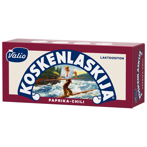 Valio Koskenlaskija® paprika-chili sulatejuusto laktoositon e250 g