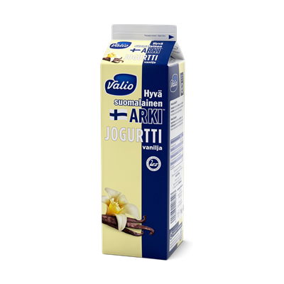 Valio Hyvä suomalainen Arki® jogurtti vanilja 1 kg