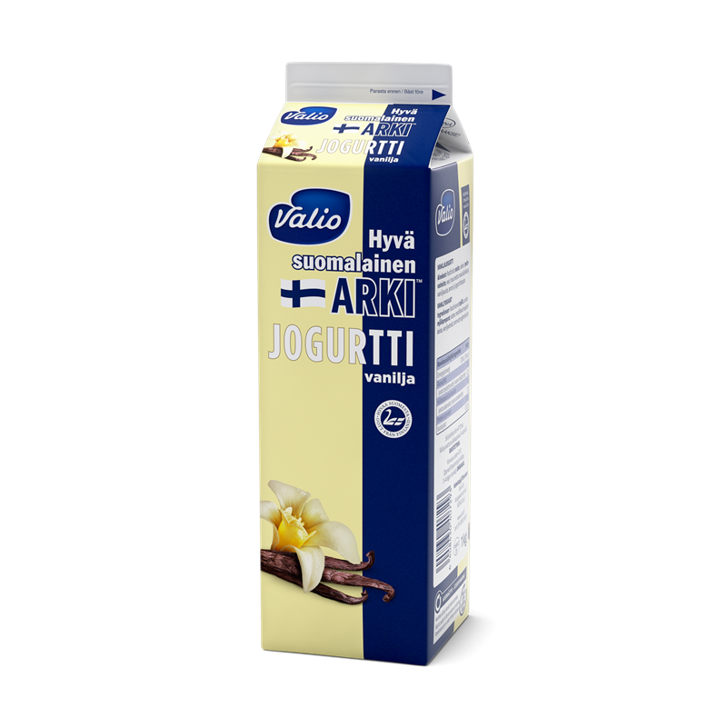 Valio Hyvä suomalainen Arki® jogurtti vanilja 1 kg