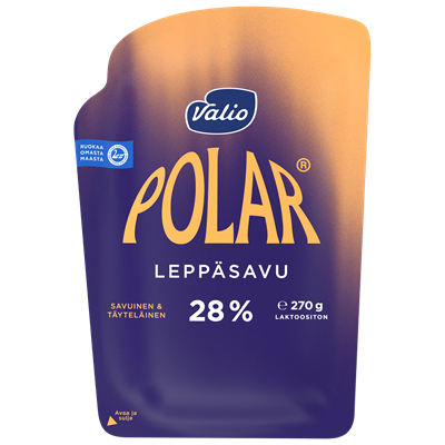 Valio Polar® Leppäsavu e270 g viipale