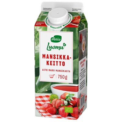 Valio Luomu™ mansikkakeitto 750 g
