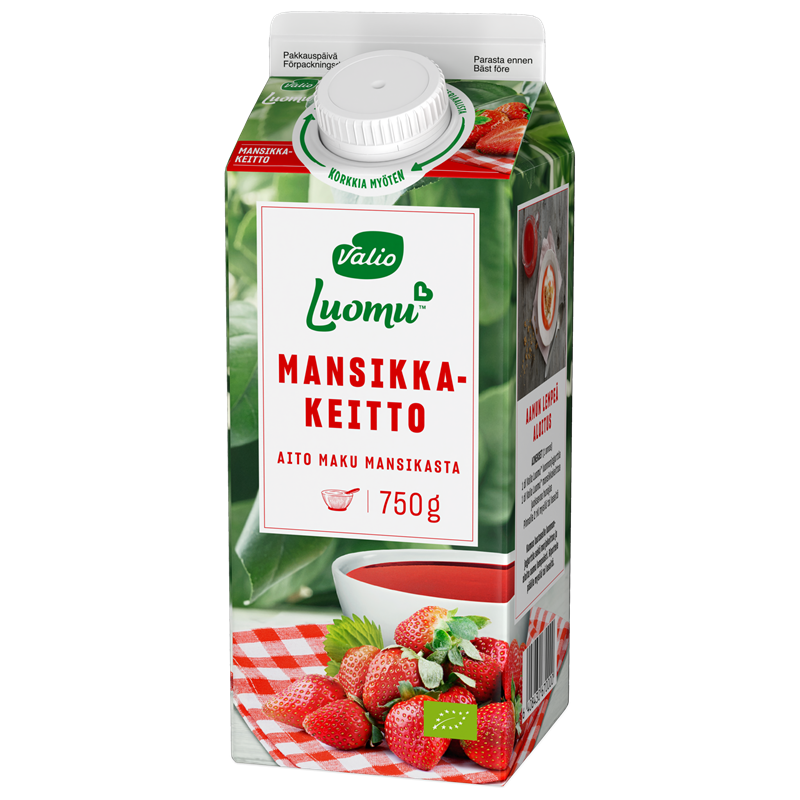 Valio Luomu™ mansikkakeitto 750 g