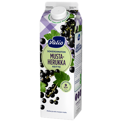 Valio mustaherukkakeitto 1 kg sokeroimaton