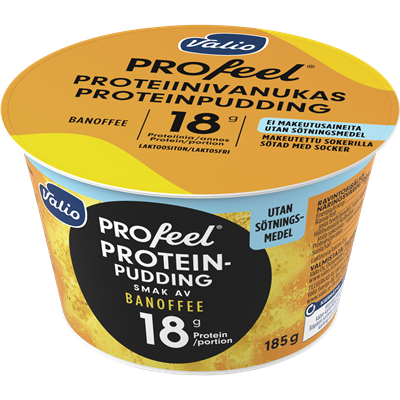 Valio PROfeel® proteinpudding banoffee
