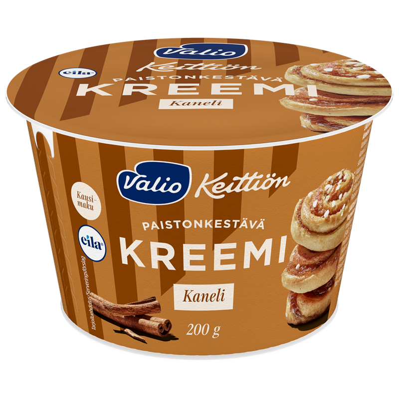Valio Keittiön kanelikreemi laktoositon 200 g