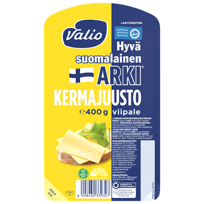 Valio Hyvä suomalainen Arki® kermajuustoviipale e400 g