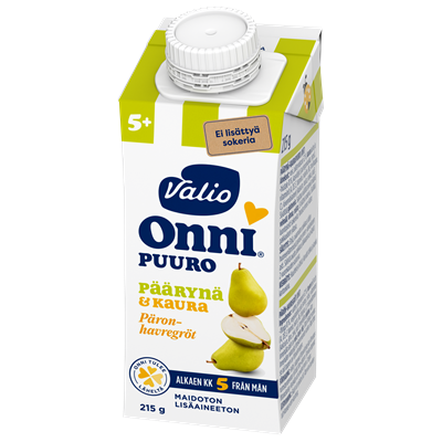 Valio Onni® päärynä-kaurapuuro 215 g UHT (alk 5 kk)