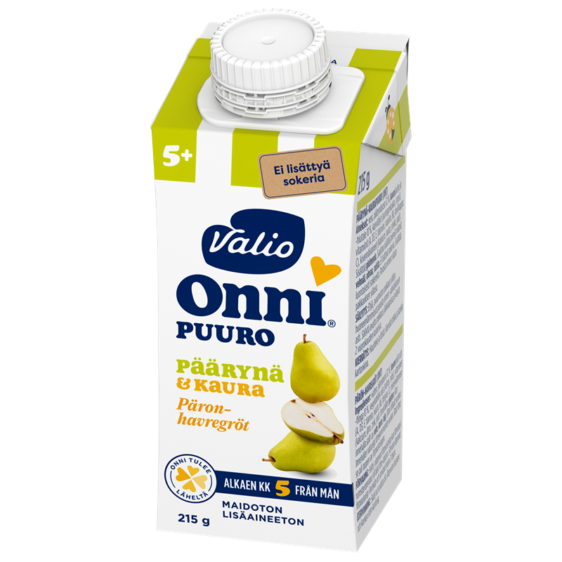 Valio Onni® päärynä-kaurapuuro 215 g UHT (alk 5 kk)