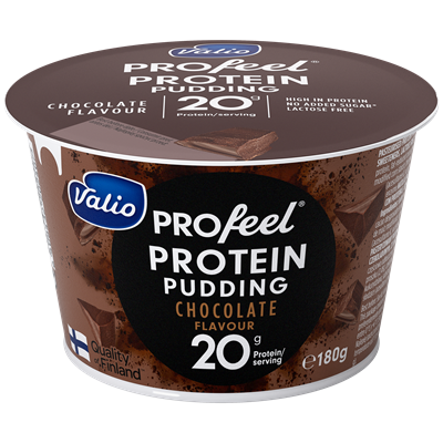 Valio PROfeel® Protein შოკოლადის პუდინგი 180გ
