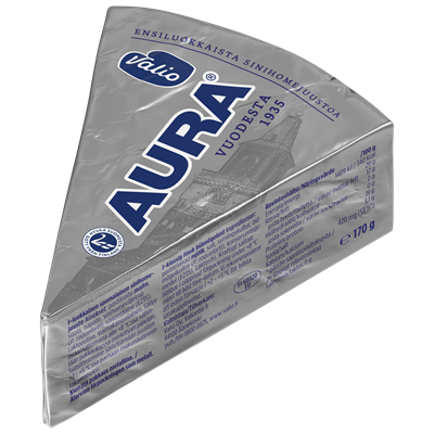Valio AURA® sinihomejuusto pala e170 g