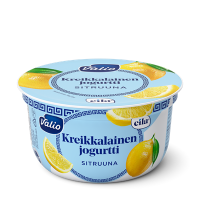 Valio kreikkalainen jogurtti 150 g sitruuna laktoositon