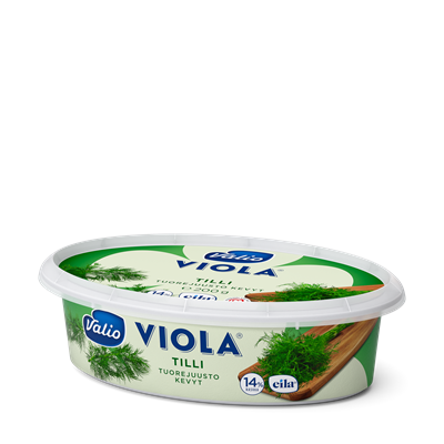 Valio Viola® tilli tuorejuusto laktoositon e200 g
