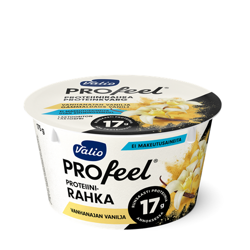 Valio PROfeel® proteiinirahka 175 g vanhanajan vanilja laktoositon