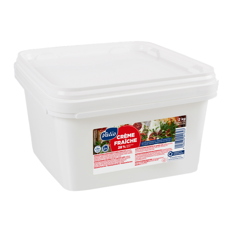 Valio crème fraîche laktoositon 2 kg