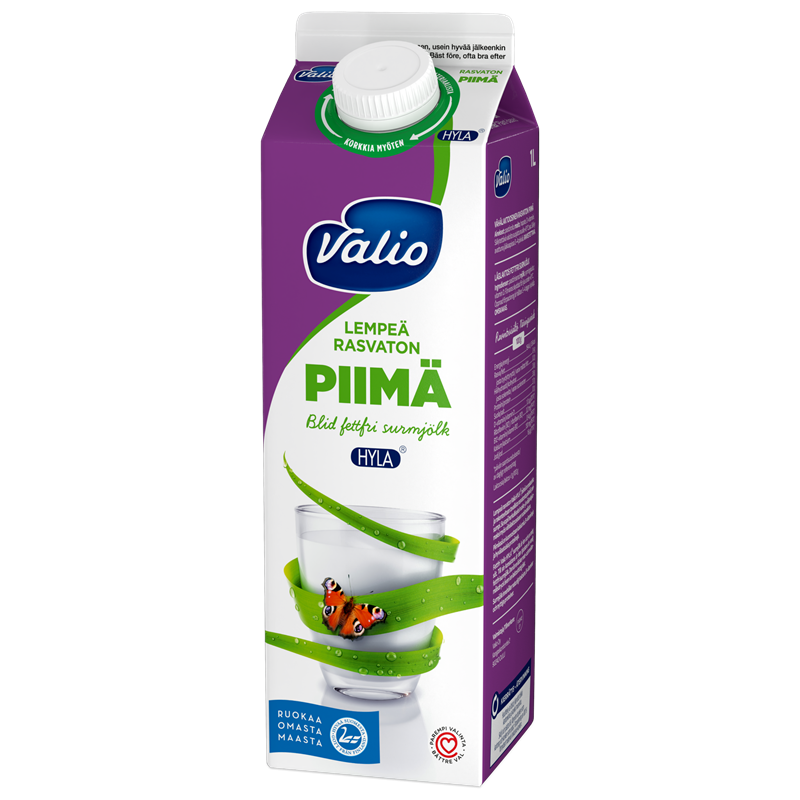 Valio rasvaton piimä 1 l HYLA®