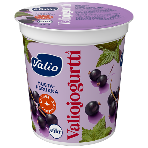 Valiojogurtti® mustaherukka kausimaku laktoositon 200 g