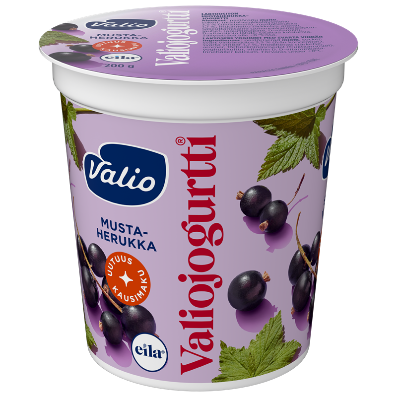 Valiojogurtti® mustaherukka kausimaku laktoositon 200 g